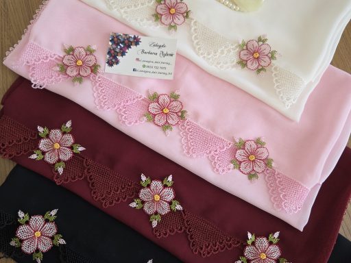 PEMBE ÇİÇEKLİ, 2 Lİ SET