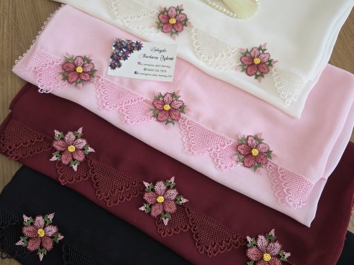 PEMBE ÇİÇEKLİ, 2 Lİ SET