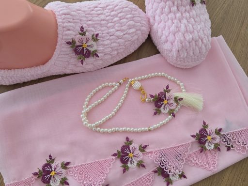 pembe 3'lü set
